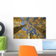Yellow Aspen Tree Canopy Wall Mural