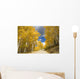 Road Winding Through Fall-Colored Aspens Wall Mural