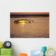 Hawaii, Outrigger Canoe In Ocean At Sunset, Dramatic Reflections Wall Mural