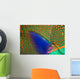 Indonesia, Close-Up Of Parrotfish Scales And Pectoral Fin Wall Mural