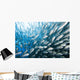 Schooling Bigeye Jack Fish Wall Mural