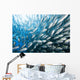 Schooling Bigeye Jack Fish Wall Mural