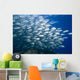 Malaysia, Schooling Bigeye Jack Fish Wall Mural