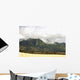 Hawaii, Oahu, Waianae, West Oahu, The Kaala Mountain Range Wall Mural