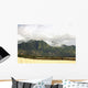 Hawaii, Oahu, Waianae, West Oahu, The Kaala Mountain Range Wall Mural