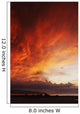 Hawaii, Oahu, North Shore, Beautiful Sunset Over The Ocean Wall Mural