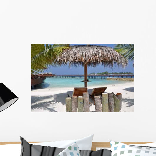 Paradise Wall Decal Design 1