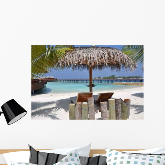 Paradise Wall Decal Design 1