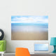 Hawaii, Oahu, Beautiful Seascape Of The Ocean And Sand Wall Mural