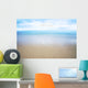 Hawaii, Oahu, Beautiful Seascape Of The Ocean And Sand Wall Mural