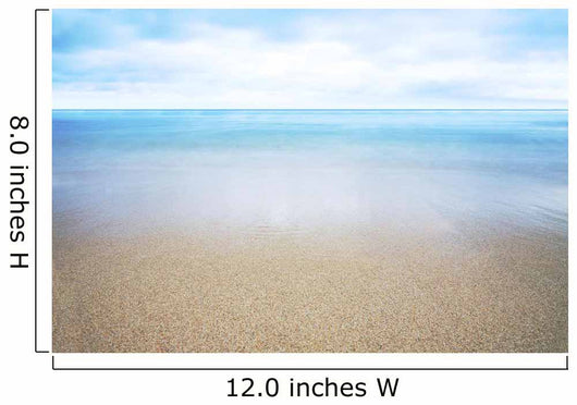 Hawaii, Oahu, Beautiful Seascape Of The Ocean And Sand Wall Mural