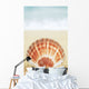 Hawaii, Oahu, Brown And White Clam Shell On Sand Wall Mural