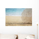 Hawaii, Oahu, Turquoise Ocean With Beautiful Coral Element On The Sand Wall Mural