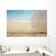 Hawaii, Oahu, Turquoise Ocean With Beautiful Coral Element On The Sand Wall Mural