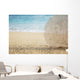 Hawaii, Oahu, Turquoise Ocean With Beautiful Coral Element On The Sand Wall Mural
