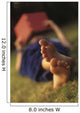 Hawaii, Close-Up Of A Man's Feet, Reading A Book Wall Mural