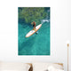 Hawaii, Maui, Olowalu, Stand Up Paddling Wall Mural