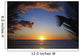 Hawaii, Oahu, Beautiful Sunset Over The Ocean Wall Mural