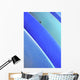 Hawaii, Oahu, Pattern Shot Of Blue Kayaks Stacked On Each Other Wall Mural