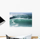Hawaii, Oahu, Beautiful Set Of Waves Wall Mural