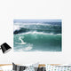 Hawaii, Oahu, Beautiful Set Of Waves Wall Mural