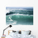 Hawaii, Oahu, Beautiful Set Of Waves Wall Mural