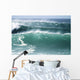 Hawaii, Oahu, Beautiful Set Of Waves Wall Mural