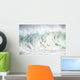 Hawaii, Oahu, Beautiful Wave Breaking Wall Mural