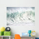 Hawaii, Oahu, Beautiful Wave Breaking Wall Mural
