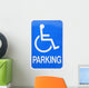 Handicap Parking Sign Cutout