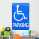 Handicap Parking Sign Cutout