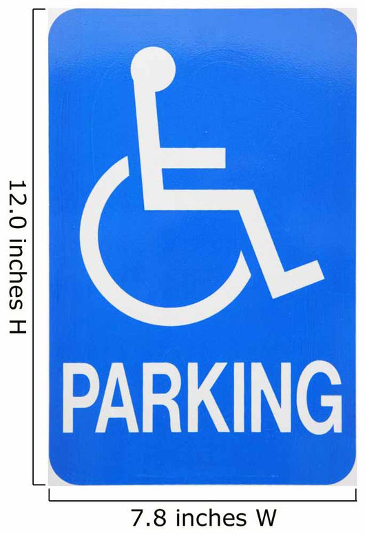 Handicap Parking Sign Cutout