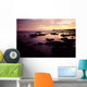 Rocky Seascape And Cabrillo Lighthouse At Sunset Wall Mural