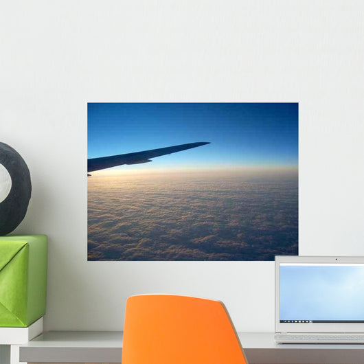 Sunrise above Clouds Wall Decal