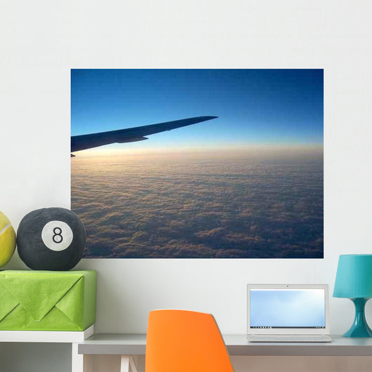Sunrise above Clouds Wall Decal