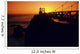 California, San Francisco Bay, Point Bonita Lighthouse At Sunset Wall Mural