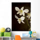 Hawaii, Kauai, White Orchid Wall Mural
