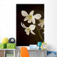 Hawaii, Kauai, White Orchid Wall Mural