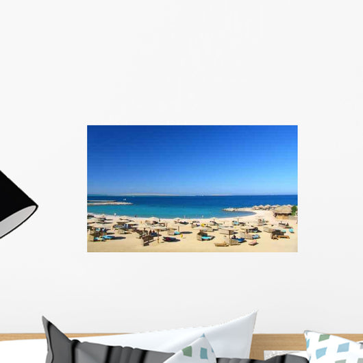 Red Sea Beach Resort Wall Decal