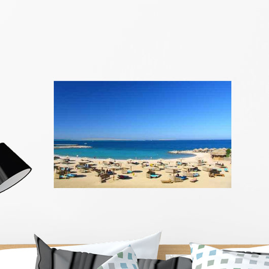 Red Sea Beach Resort Wall Decal