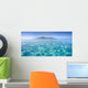 French Polynesia, Tahiti, Moorea, Beauitful Seascape Of Moorea Wall Mural