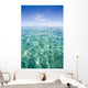 Hawaii, White Cloud Over Turquoise Water Wall Mural