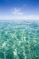 Hawaii, White Cloud Over Turquoise Water Wall Mural