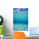 Hawaii, Turquoise Water Shimmering In The Sunlight Wall Mural