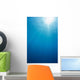 Hawaii, Sunburst In Clear Blue Water Wall Mural