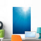 Hawaii, Sunburst In Clear Blue Water Wall Mural