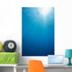 Hawaii, Sunburst In Clear Blue Water Wall Mural