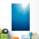 Hawaii, Sunburst In Clear Blue Water Wall Mural