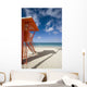 Hawaii, Oahu, Waikiki Beach, Lifeguard Tower Wall Mural