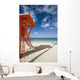 Hawaii, Oahu, Waikiki Beach, Lifeguard Tower Wall Mural
